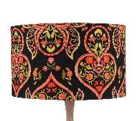 Black Paisley Lampshade