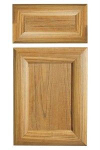 Mitered kitchen cabinet door