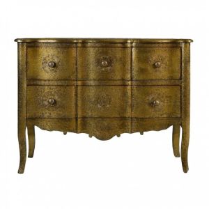 Gold Metal vintage chest