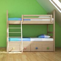 Kelsey Natural Color Bunk Bed