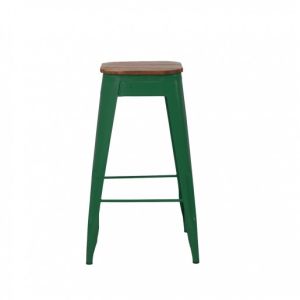 Multicoloured Bar Stool: Green