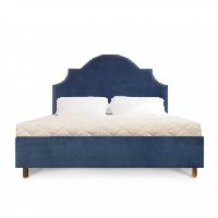 Myra Velvet Upholstered Bed