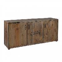 Smokestack Industrial 3 Door Side Cabinet