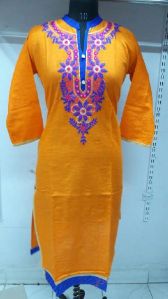 Orange Kurti