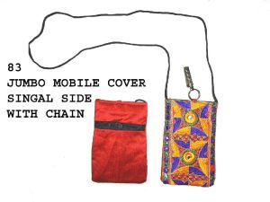 Embroidered Mobile Pouches