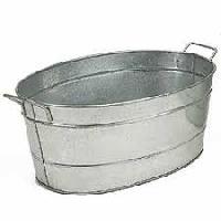 Galvanized Party Tub