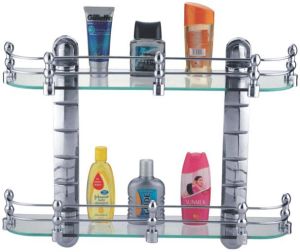 Elegant Glass Shelf Set