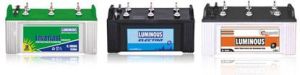 Luminous Flat Plate Batteries