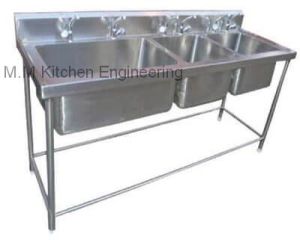 3 Sink Dish Wash Unit