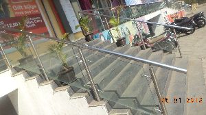 Stair Glass Railing