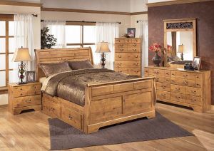 Bittersweet Queen Sleigh Storage Bed