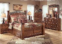 Timberline King Poster Storage Bed