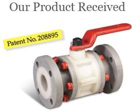 PVDF Lined PP Ball Valve