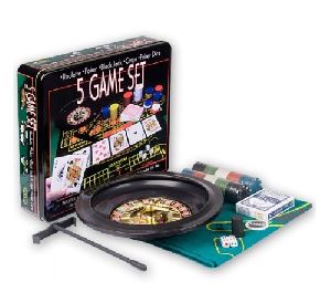 5 In 1 Casino Game Set