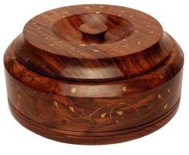 5 Inch Wooden Serving Bowl