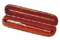 Brand New Japan Varco Leather & Wood Mix Pen Case