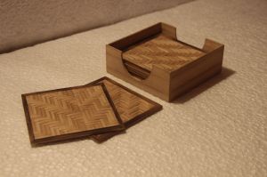 bamboo coasters