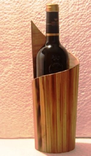 Bamboo Wine Bottle Holder