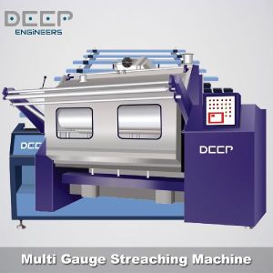 multi gauge stretching machine