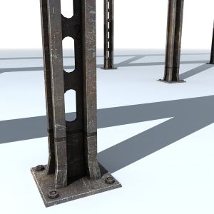 steel columns