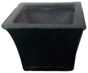 Flat Fiber Flower Pot