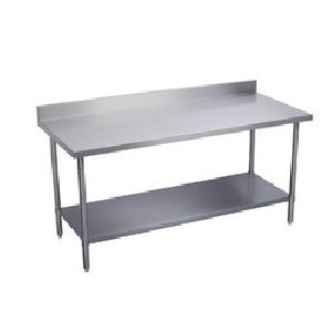 Stainless Steel Work Table with One Under Shelf