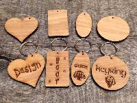 Wooden Keychains