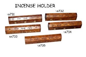 Wooden incnse holder