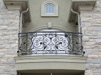 Cast Iron Balcony Grill