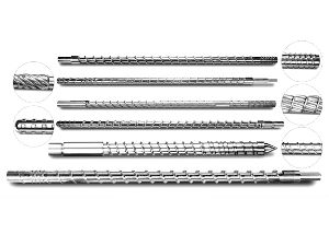 injection moulding screw