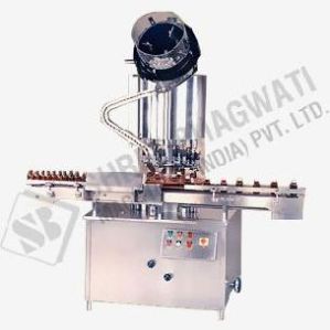 Auminum cap sealing machine