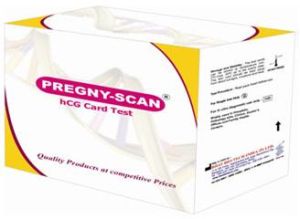 PREGNY SCAN hCG Card Test