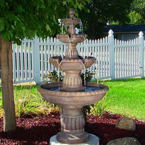 Outdoor Water Fountains