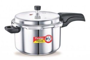 Prestige Deluxe Steel Pressure Cooker