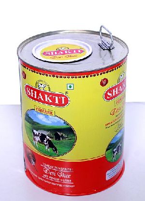 Round Tin Container