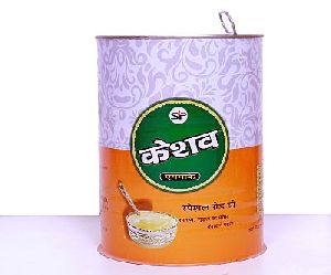 Round Tin Container