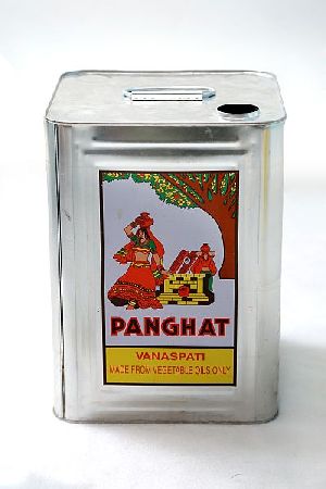 Square Tin Container