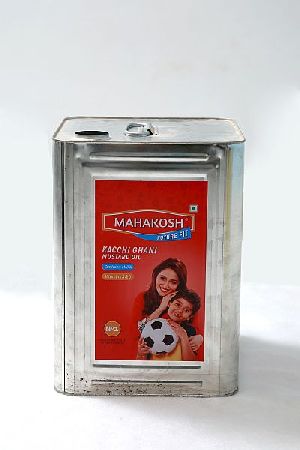 Square Tin Container