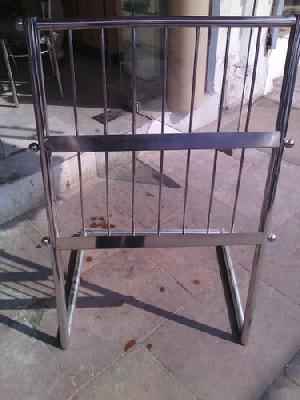 Stainless Steel Newspaper Stand