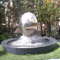 Stainless steel fountains