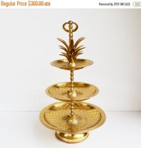 Brass Cake Stand