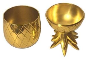 Brass Copper Pineapple Mug