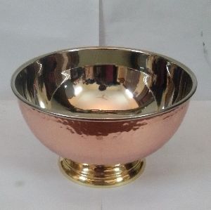 copper steel doublewall bowl