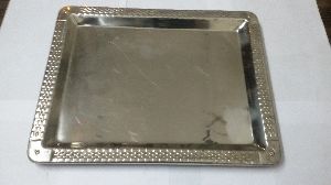 steel rectangular tray embossed doublewall
