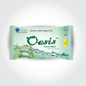 Oasis 10 Aloe Vera & Cucumber Wipe Packs