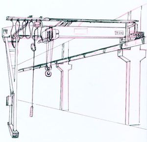 Semi Portal Crane