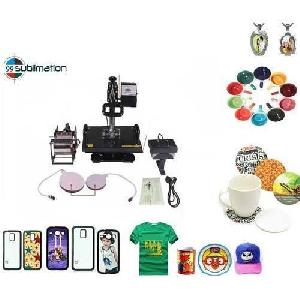 6 In 1 Combo Heat Press Sublimation Printing Machine