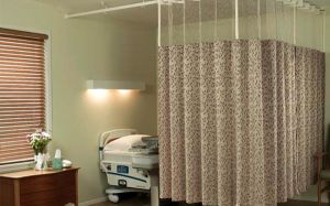 hospital curtain track system