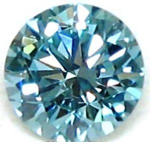 Blue Moissanite Diamonds