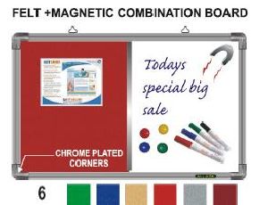 Penta Series Notice and Magnetic Combination Board